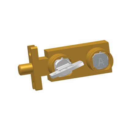 KLF-带法兰的双钥匙锁栓式联锁